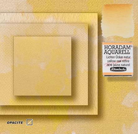 Horadam aquarelle schmincke 656 ocre jaune naturel 1/2