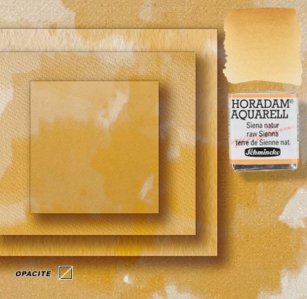 Horadam aquarelle schmincke 660 terre de Sienne naturelle 1/2